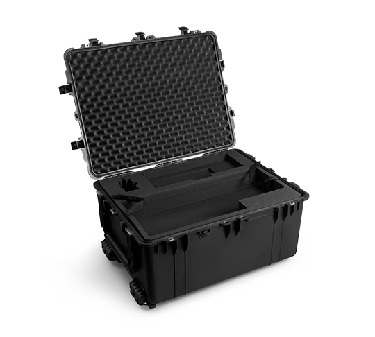 Peli Case with/without foam, Black, 79 cm, With foam : :  Fashion